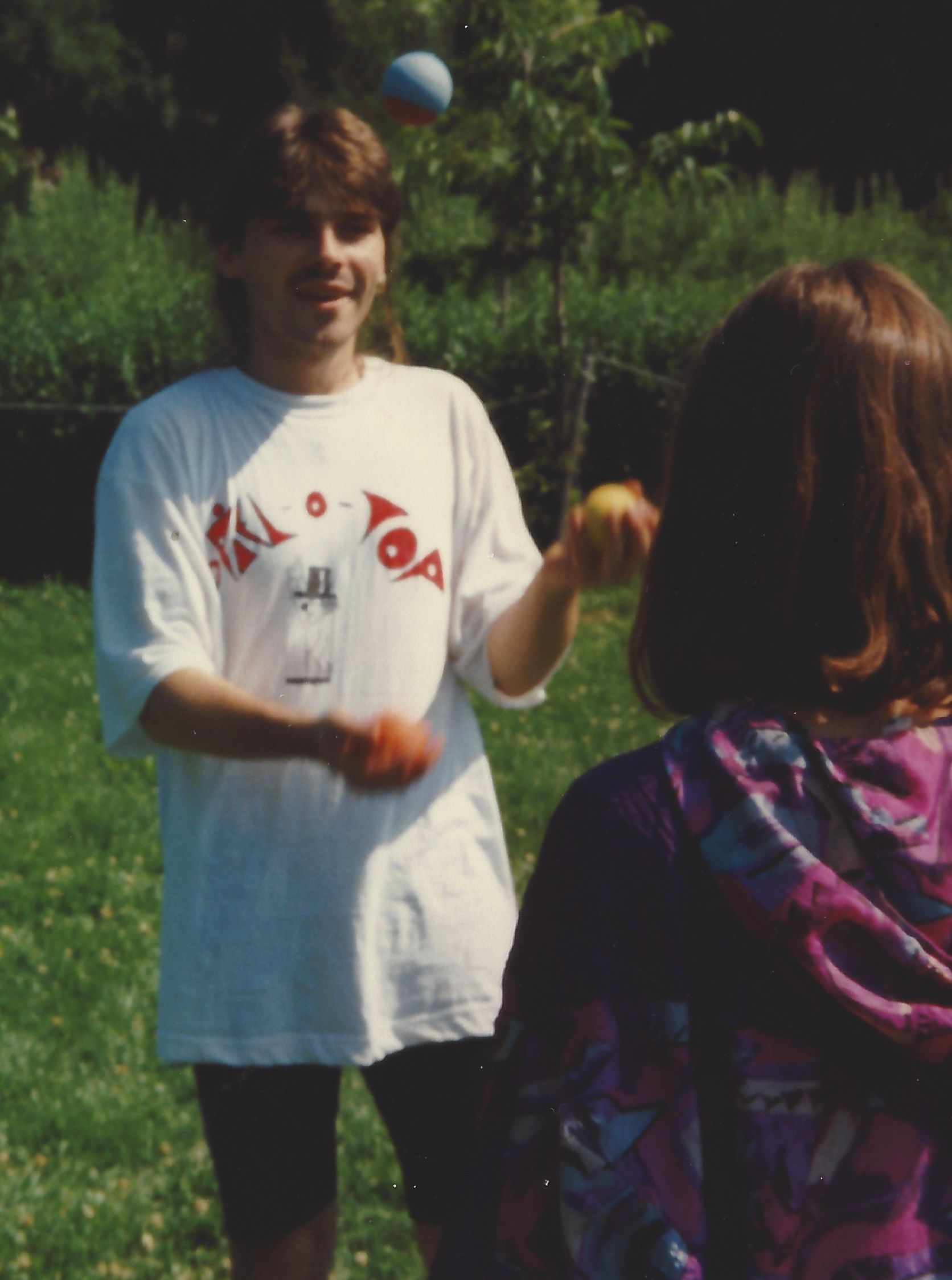 Spielleiter Steffen bei Kinderanimation in Esslingen